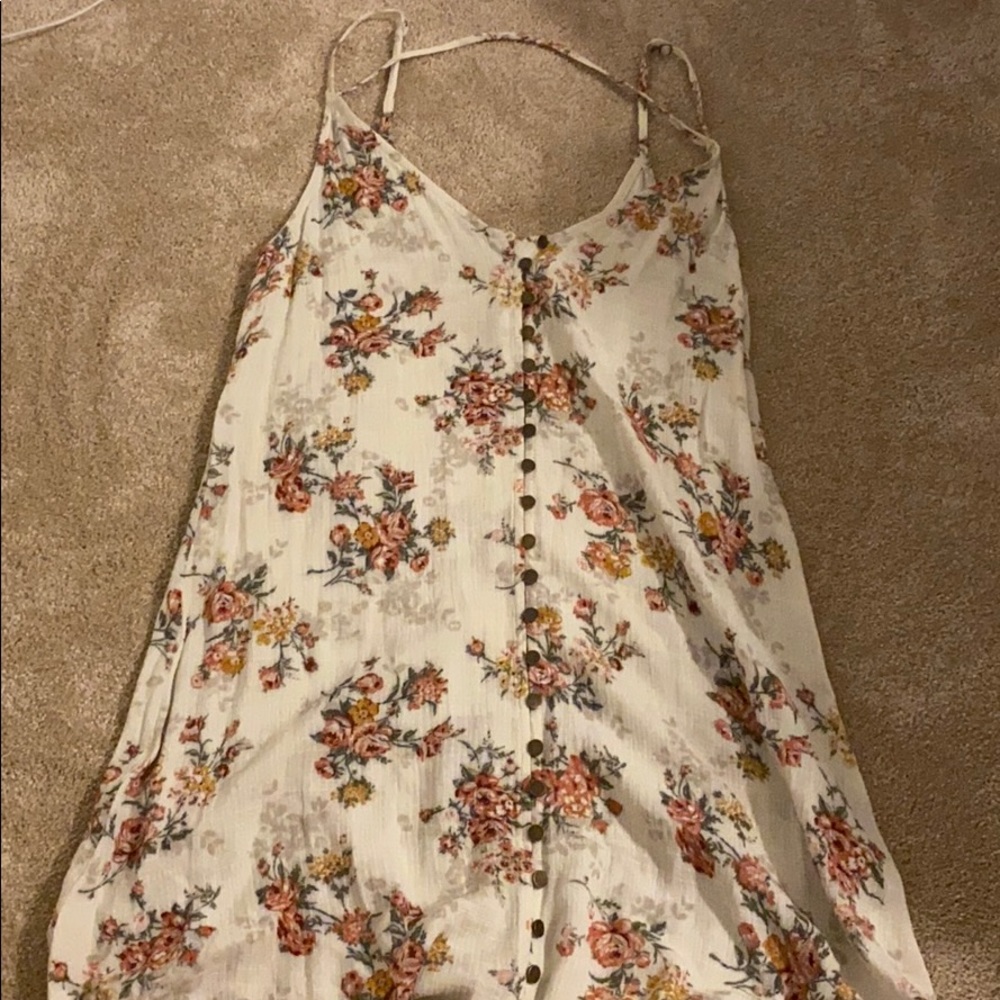 Flowy floral dress